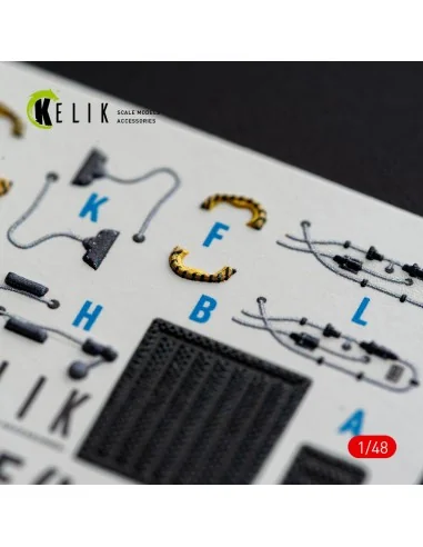 F-15E (Late) - interior 3D decals for Hasegawa, 1/48 - Kelik K48185