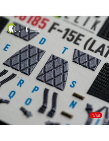 F-15E (Late) - interior 3D decals for Hasegawa, 1/48 - Kelik K48185