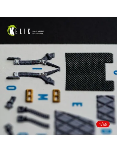 F-15E (Late) - interior 3D decals for Hasegawa, 1/48 - Kelik K48185