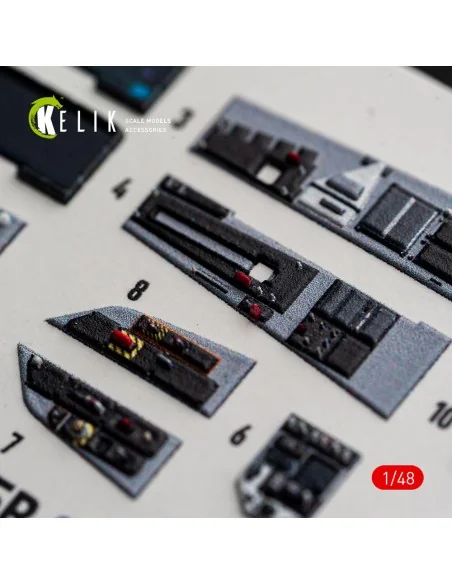 [NO_DESC] F-35B - interior 3D decals for Italeri, 1/48 - Kelik K48186