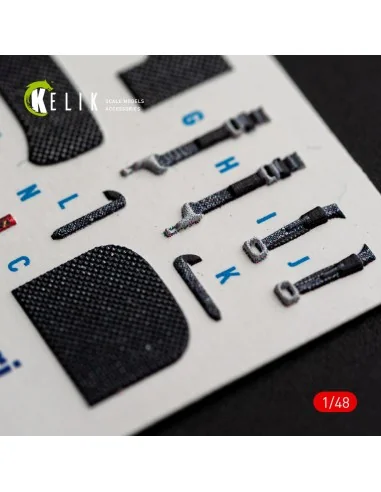 [NO_DESC] F-35B - interior 3D decals for Italeri, 1/48 - Kelik K48186