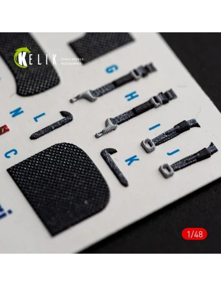 F-35B - interior 3D decals for Italeri, 1/48 - Kelik K48186