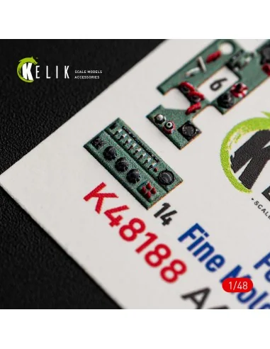 [NO_DESC] A6M5a - interior 3D decals for Fine Molds, 1/48 - Kelik K...
