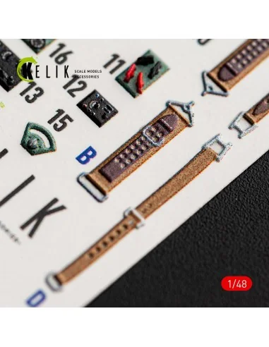 A6M5a - interior 3D decals for Fine Molds, 1/48 - Kelik K48188