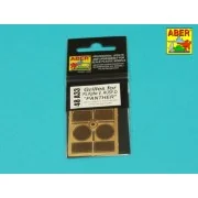 Grilles for Panther D - Aber Models 48 A33