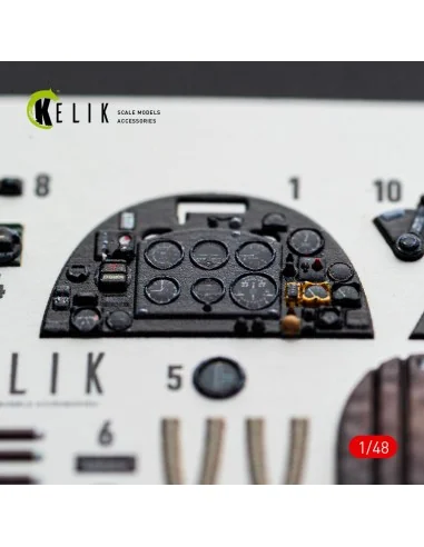 Spitfire TR.9 - interior 3D decals for Airfix, 1/48 - Kelik K48166