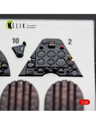 Spitfire TR.9 - interior 3D decals for Airfix, 1/48 - Kelik K48166