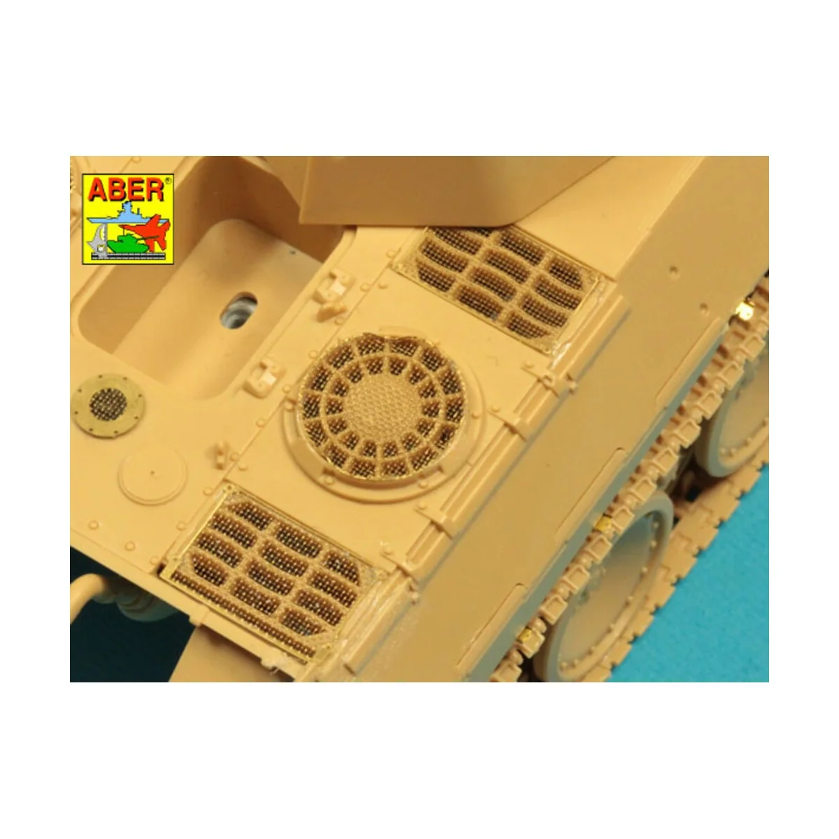 Grilles for Panther D - Aber Models 48 A33