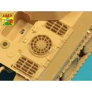 Grilles for Panther D, 1/48 - Aber Models 48 A33