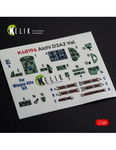 [NO_DESC] Aichi D3A2 Val - interior 3D decals for Wingsy Kits, 1/48...
