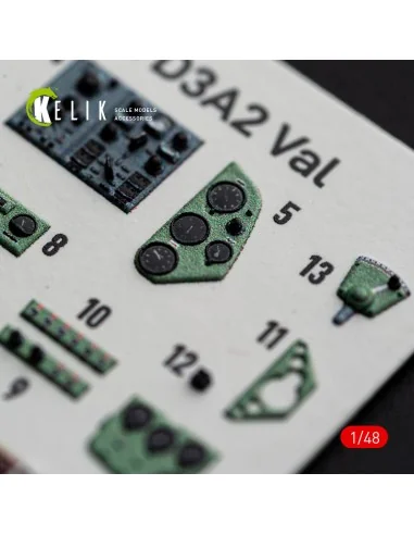 Aichi D3A2 Val - interior 3D decals for Wingsy Kits, 1/48 - Kelik K...