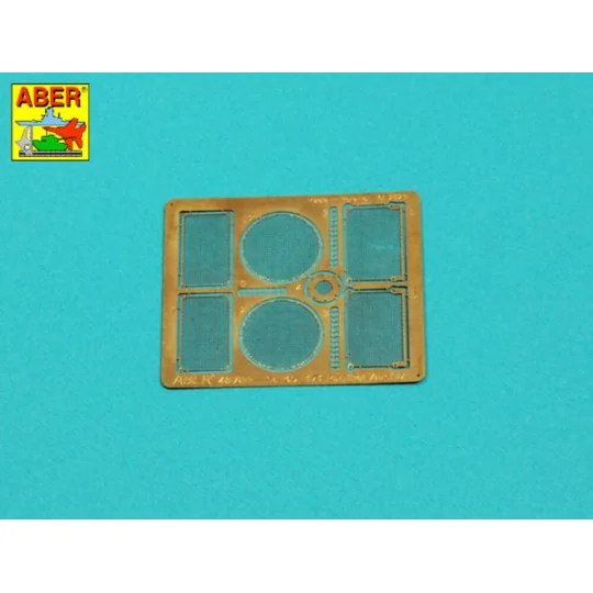 Grilles for Panther D, 1/48 - Aber Models 48 A33