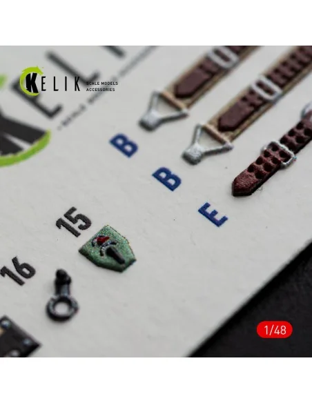 Aichi D3A2 Val - interior 3D decals for Wingsy Kits, 1/48 - Kelik K...
