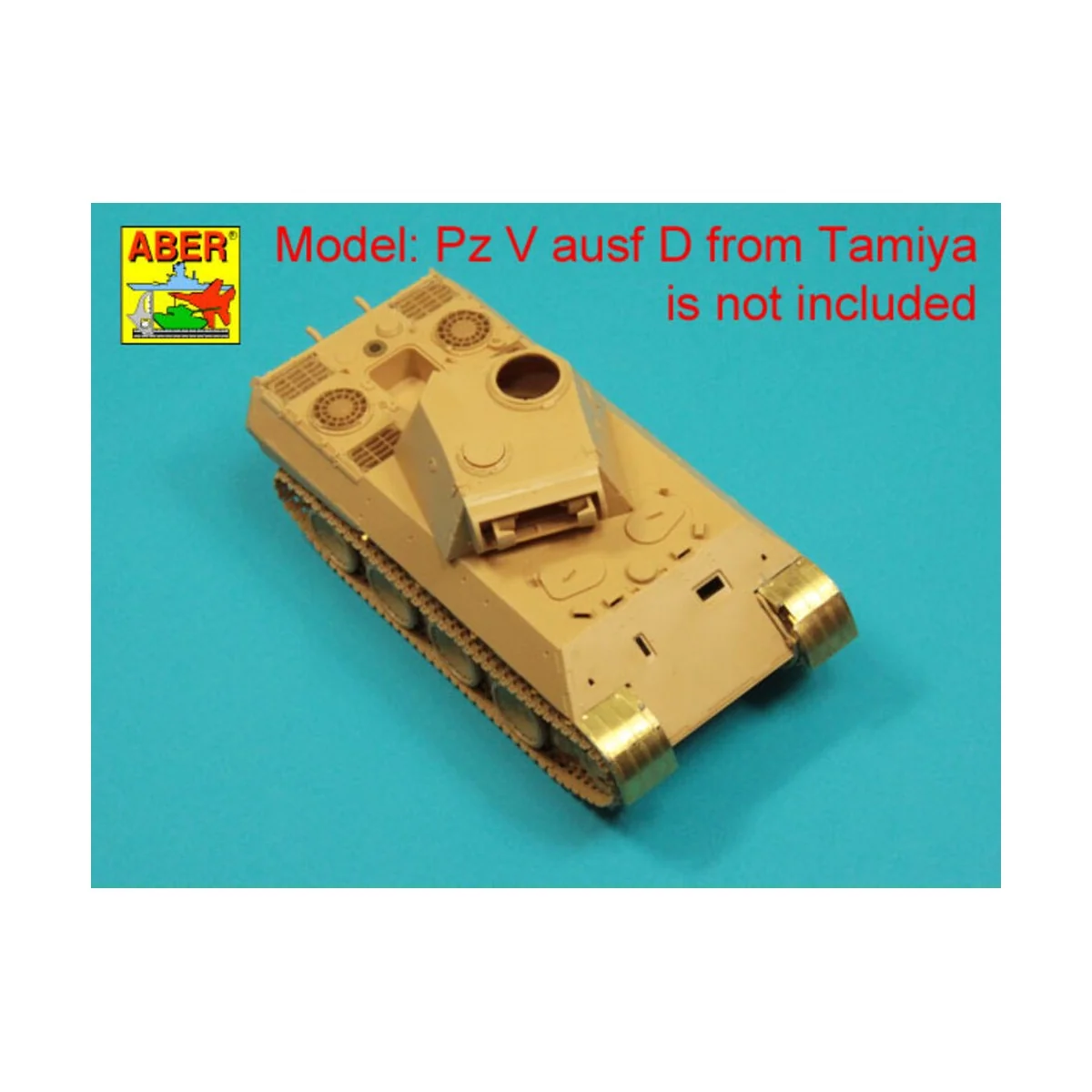 Grilles for Panther D, 1/48 - Aber Models 48 A33