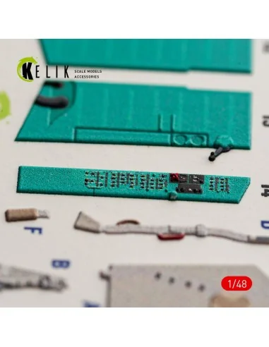 [NO_DESC] MiG-23MF - interior 3D decals for Trumpeter, 1/48 - Kelik...