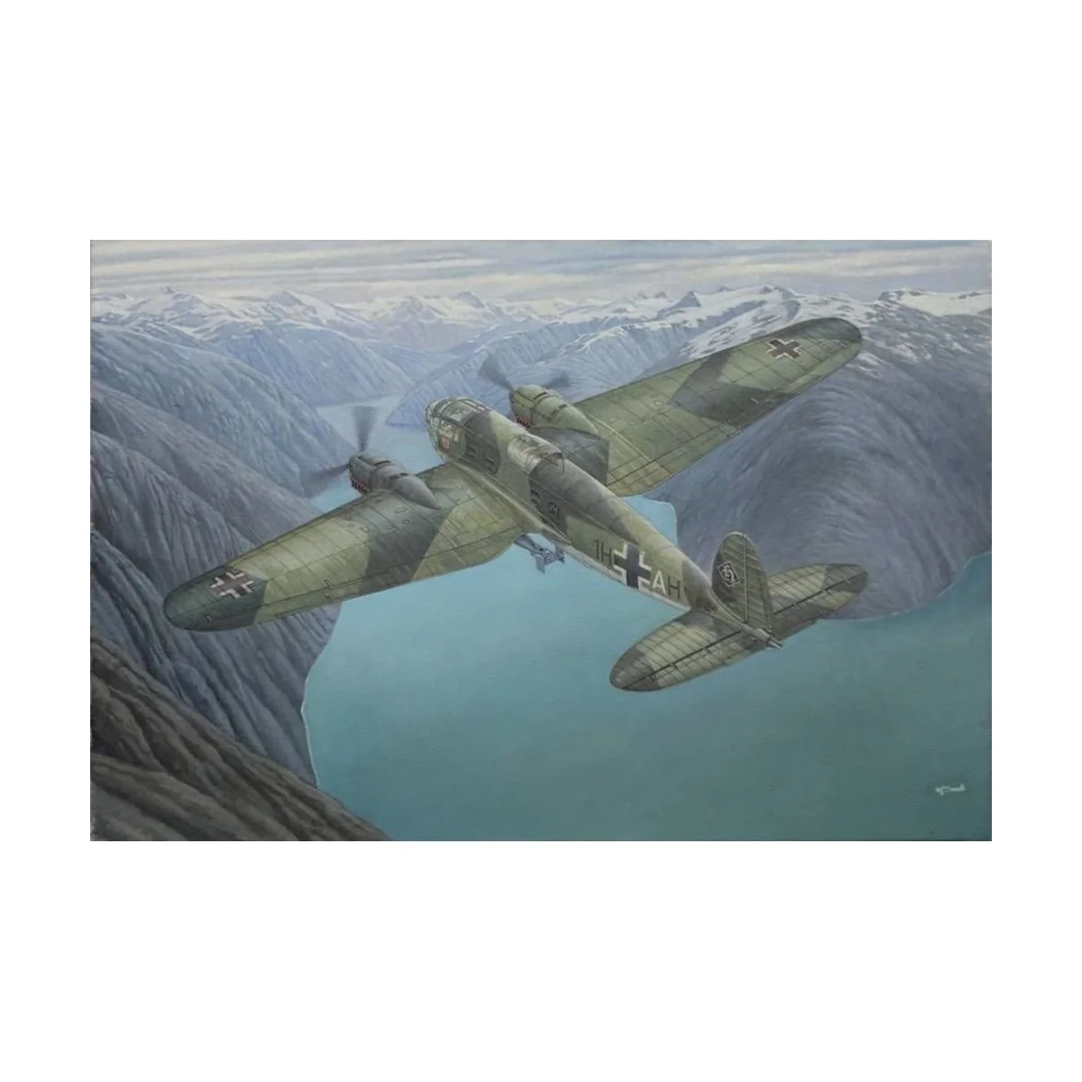 Heinkel He111 H-6, 1/144 - Roden 341 Heinkel He111 H-6, 1/144 - Roden 341