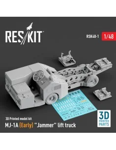 MJ-1A (Early) Jammer lift truck (3D Printed model kit), 1/48 - ResK... 2