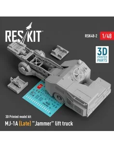 MJ-1A (Late) Jammer lift truck (3D Printed model kit), 1/48 - ResKi... 2