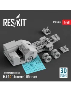 MJ-1C Jammer lift truck (3D Printed model kit), 1/48 - ResKit Model... 2