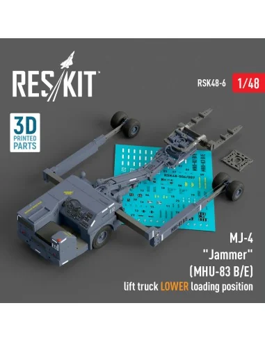 MJ-4 Jammer (MHU-83 B/E) Early lift truck LOWER loading position (3...