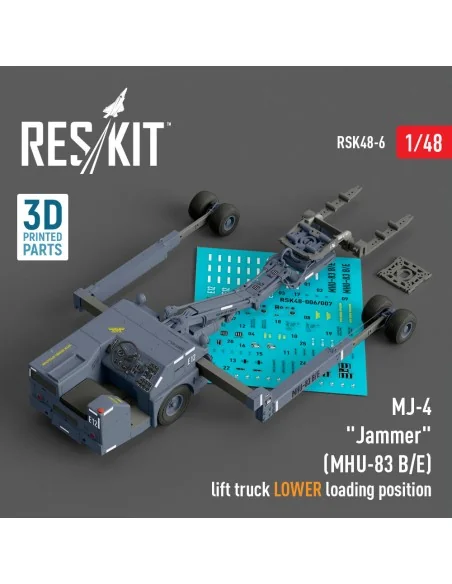 MJ-4 Jammer (MHU-83 B/E) Early lift truck LOWER loading position (3...