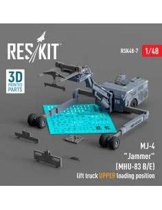 MJ-4 Jammer (MHU-83 B/E) Early lift truck UPPER loading position (3...