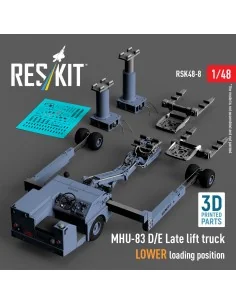 MHU-83 D/E Late lift truck LOWER loading position (3D Printed model...