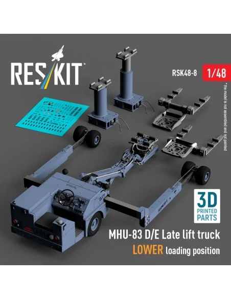 MHU-83 D/E Late lift truck LOWER loading position (3D Printed model...