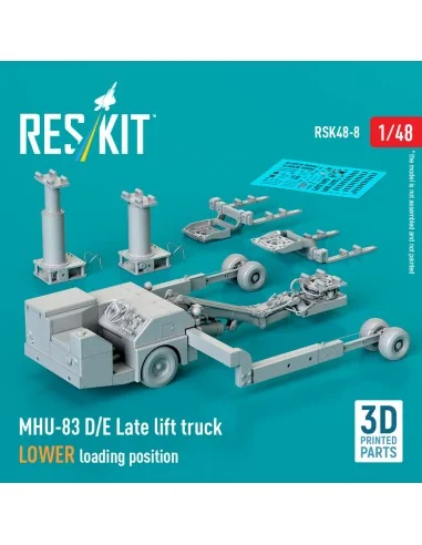 MHU-83 D/E Late lift truck LOWER loading position (3D Printed model...
