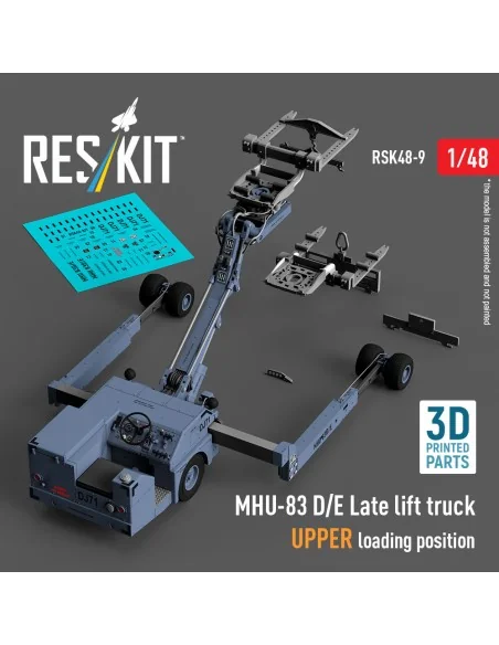 MHU-83 D/E Late lift truck UPPER loading position (3D Printed model...