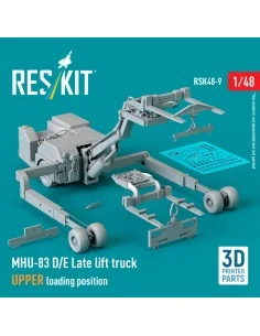 MHU-83 D/E Late lift truck UPPER loading position (3D Printed model... 2