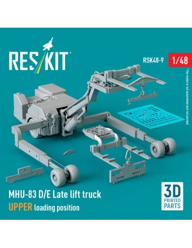 MHU-83 D/E Late lift truck UPPER loading position (3D Printed model...