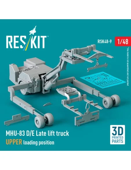 MHU-83 D/E Late lift truck UPPER loading position (3D Printed model...