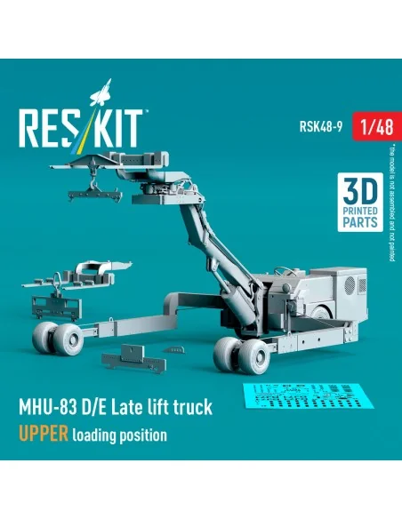 MHU-83 D/E Late lift truck UPPER loading position (3D Printed model...