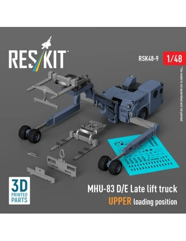 MHU-83 D/E Late lift truck UPPER loading position (3D Printed model...