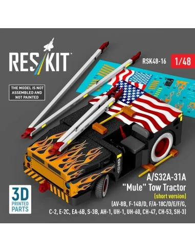 A/S32A-31A Mule Tow Tractor (short version) (AV-8B, F-14B/D, F/A-18...