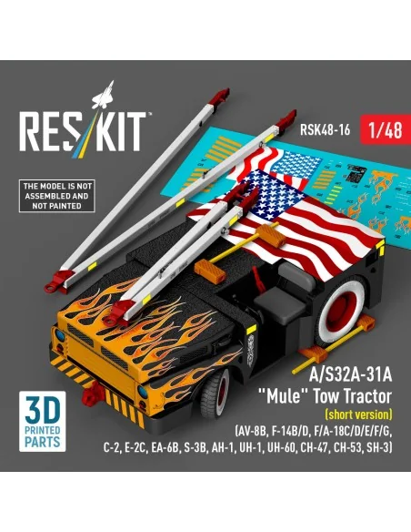 A/S32A-31A Mule Tow Tractor (short version) (AV-8B, F-14B/D, F/A-18...