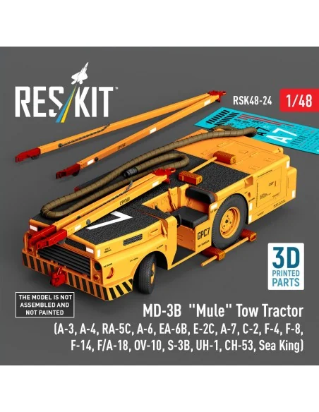 MD-3B Mule Tow Tractor (A-3, A-4, RA-5C, A-6, EA-6B, E-2C, A-7, C-2...
