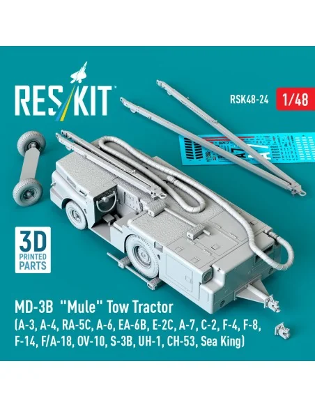 MD-3B Mule Tow Tractor (A-3, A-4, RA-5C, A-6, EA-6B, E-2C, A-7, C-2...