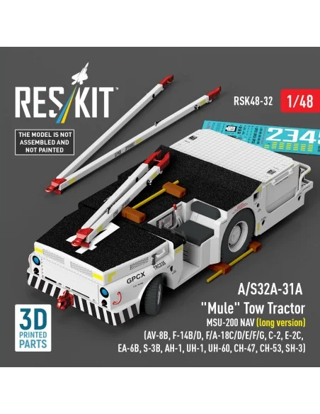 A/S32A-31A Mule Tow Tractor MSU-200 NAV (long version) (AV-8B, F-14...