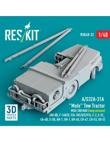 A/S32A-31A Mule Tow Tractor MSU-200 NAV (long version) (AV-8B, F-14...