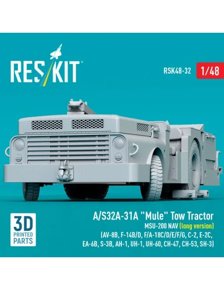 A/S32A-31A Mule Tow Tractor MSU-200 NAV (long version) (AV-8B, F-14...