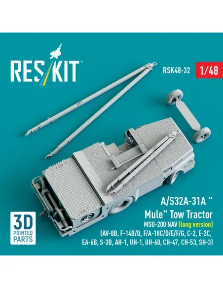 A/S32A-31A Mule Tow Tractor MSU-200 NAV (long version) (AV-8B, F-14...