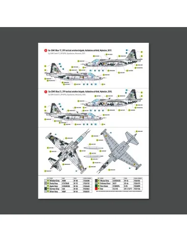 Su-25 Frogfoot DARK Digital (Pixel) (BLUE 09, 15, 17, 21, 29, 30, 3...