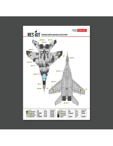 MiG-29 9-13 (White 57) Digital (Pixel) Ukrainian Air Forces (Main D...