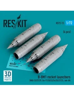 B-8M1 rocket launchers (4 pcs) (MiG-23/27/29, Su-17/20/22/24/25/27/...