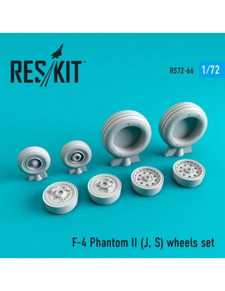 F-4 (J, S) Phantom II wheels set, 1/72 - ResKit Models RS72-0066