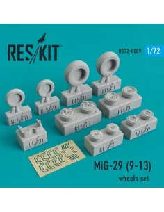 MiG-29 9-13 wheels set, 1/72 - ResKit Models RS72-0089