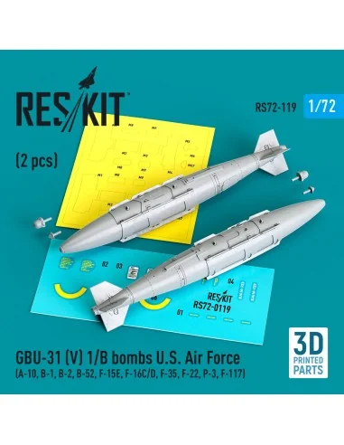 GBU-31 (V) 1/B bombs U.S. Air Force (2 pcs) (A-10, B-1, B-2, B-52, ...
