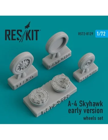 A-4 Skyhawk early version wheels set, 1/72 - ResKit Models RS72-0129